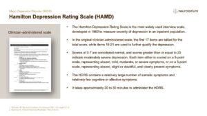 Hamilton Depression Rating Scale (HAMD)